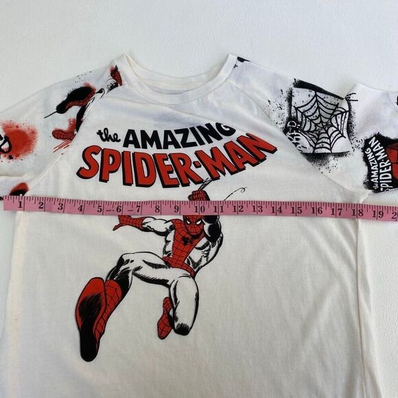 Marvel The Amazing Spider-Man Graphic Long Sleeve Shirt Youth Large 14/16 - Picture 4 of 5